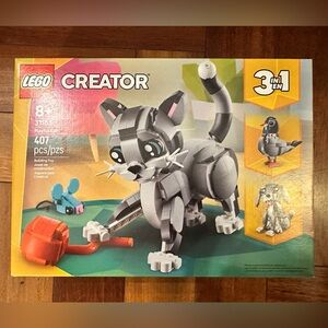 New LEGO Creator 3 in 1 Playful Kitten Set, 31163